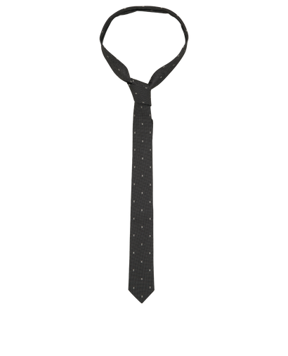 Chanel CC Logo Tie, front view